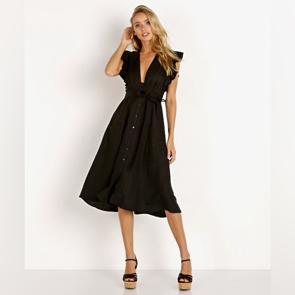 ASTR the Label Carolina Dress Black XS